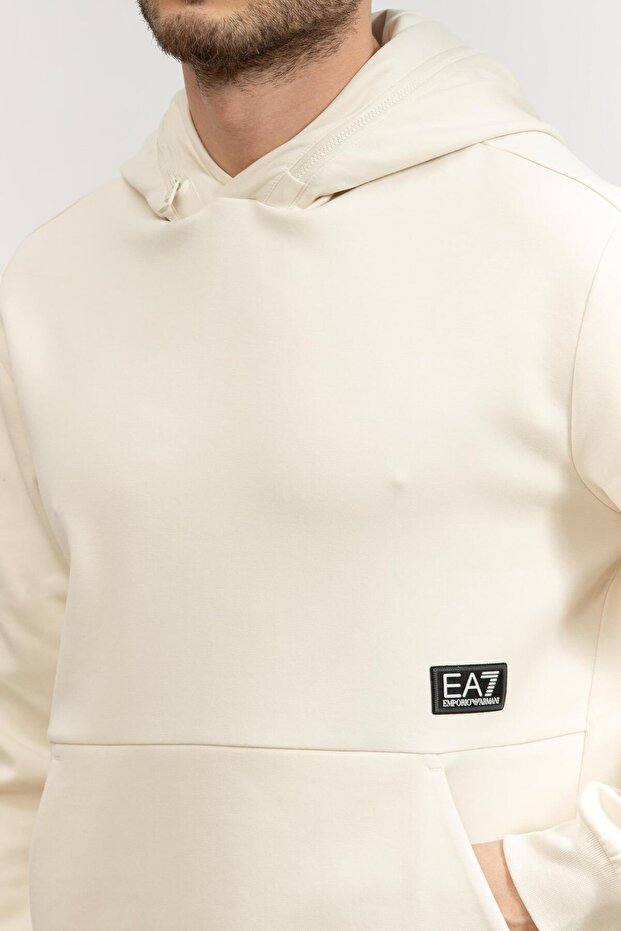 Erkek Kapüşonlu Sweatshirt - 8