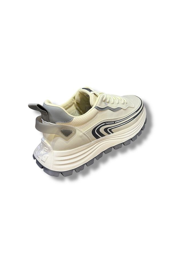 Voyager E274 Erkek Bağcıklı Fileli Spor Ayakkabı Sneaker - 4