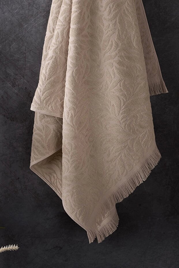 Jacky 80*150 Havlu Bej - 2