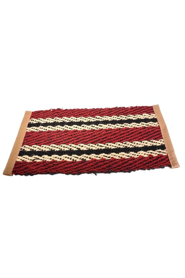 سجادة مدخل باب من القش مضفرة90*45سم - 2
