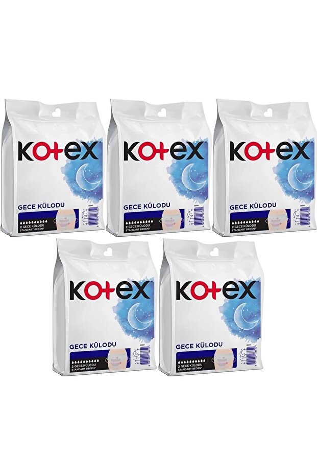 Nighttime Panties / Underpants Standard Size Special for Intense Menstrual Periods Set of 10 5Pk*2