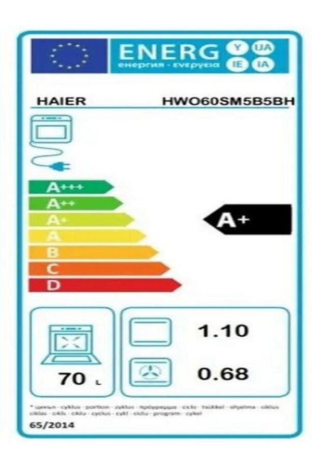 HWO60SM5B5BH Wi-Fi + Bluetooth Bağlantılı Ankastre Fırın - 6