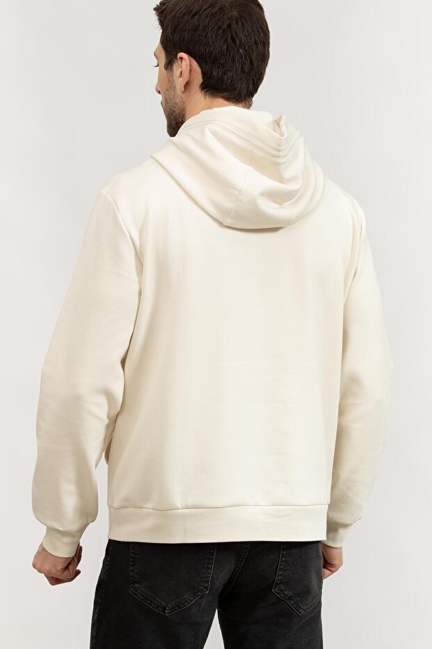 Erkek Kapüşonlu Sweatshirt - 6