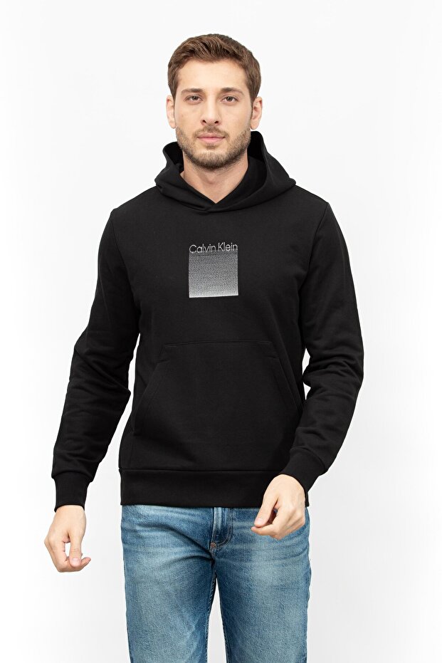 Erkek Sweatshirt Siyah - 1