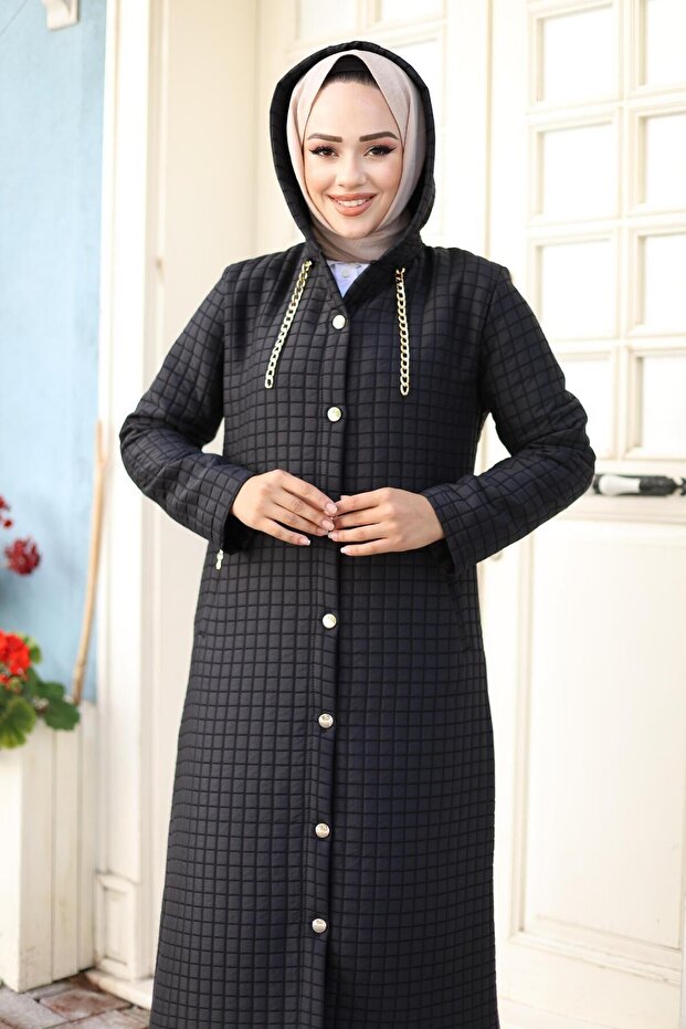 KADIN ÖRME KAPÜŞONLU KATİPONE KAP - 7