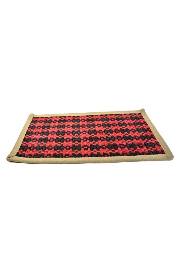 braided straw doormat - 2