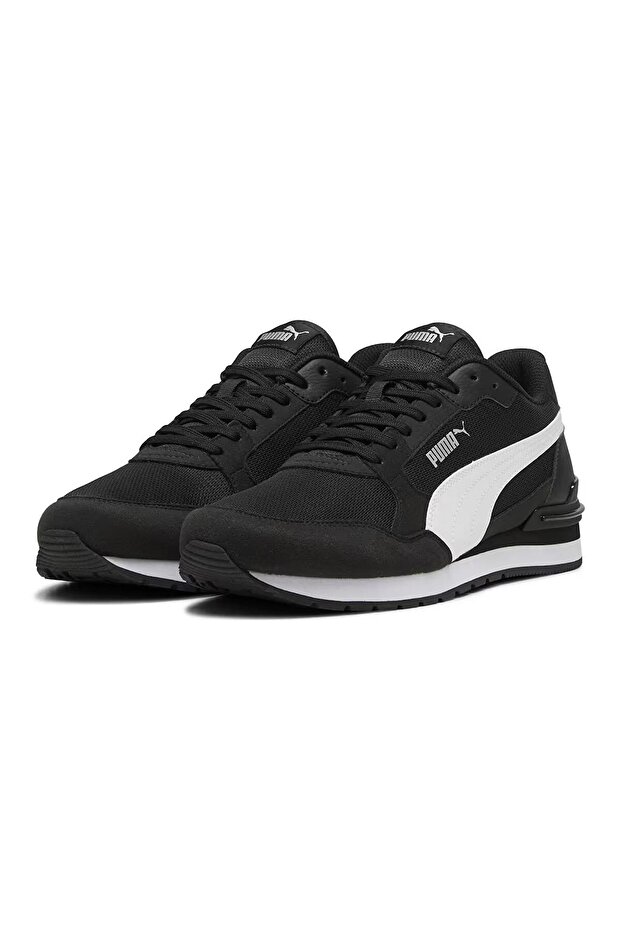 399666 ST Runner v4 Mesh Spor Ayakkabı Siyah - 3