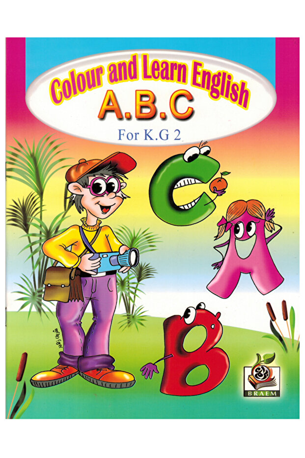 تلوين وتعلم اللغة الإنجليزية ABC لمرحلة الروضة والصف الثاني