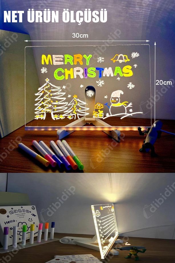🎨LED IŞIKLI ÇİZİM TABLETİ - 6
