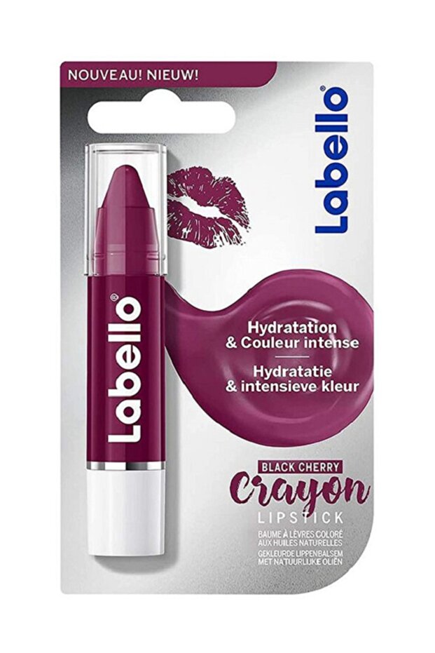 LABELLO BLK CHERY CRAYON LIPSTCK 3G