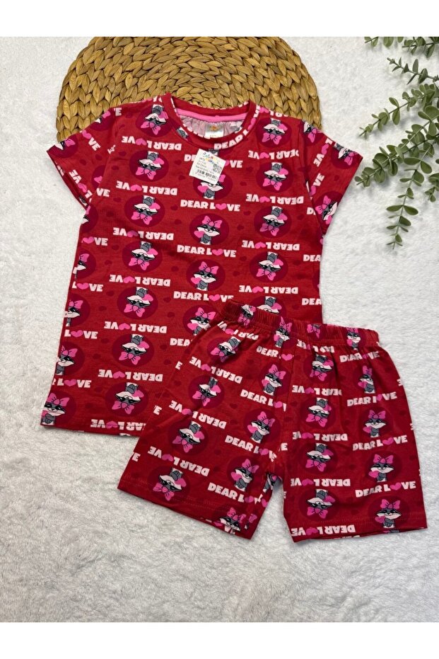 Girl's 100% Cotton Shorts Pajama Set