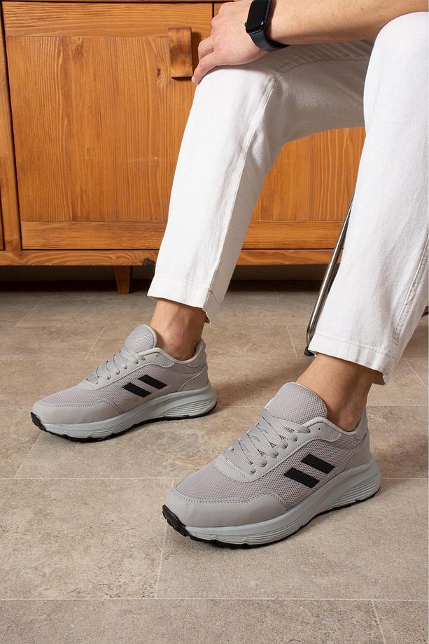Kadın- Sneaker Spor Ayakkabısı Konforlu Esnek Kaliteli Bağcıklı Faylon Taban Kullanışlı - 3