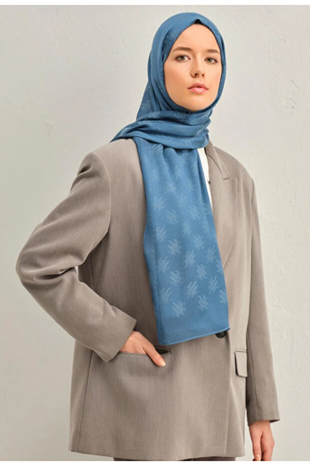 Trend Lyon Shawl 4-246973 Blue