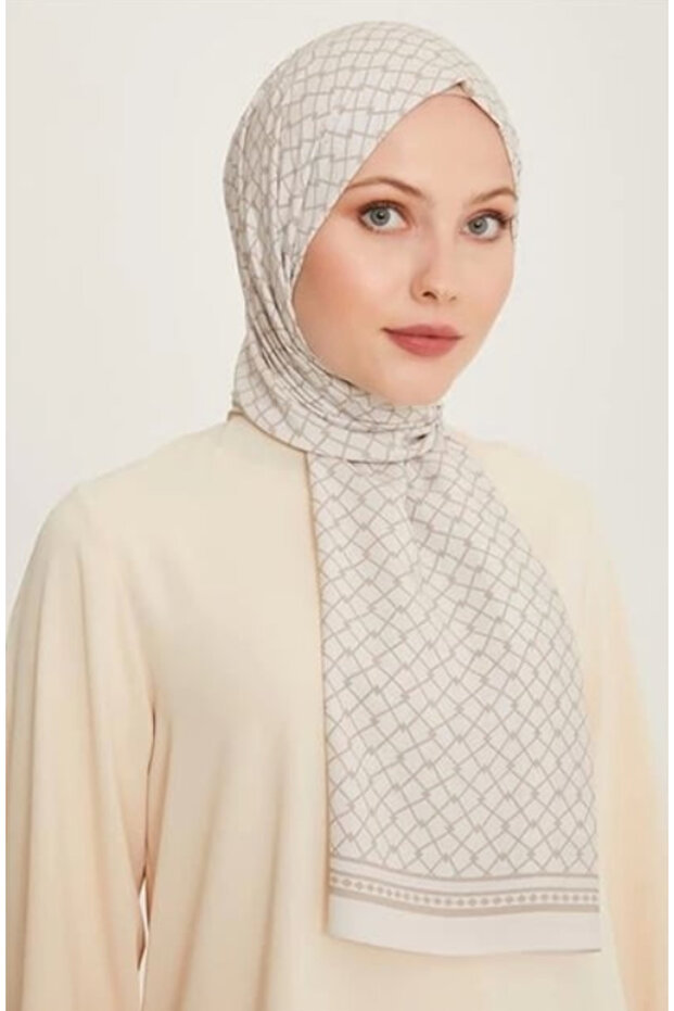تريند شال غار 5772-10 كريم