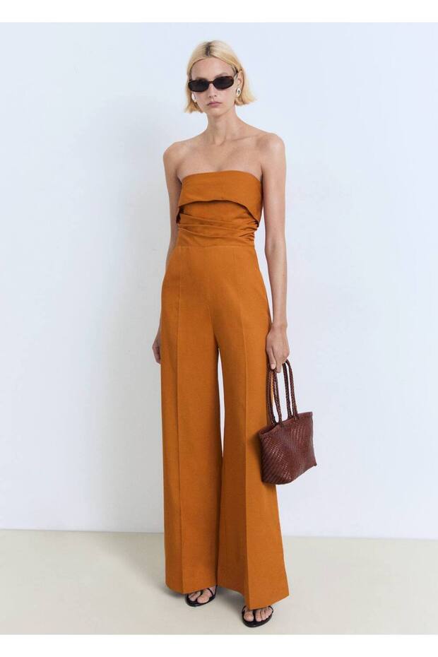 Straplez uzun tulum - 2