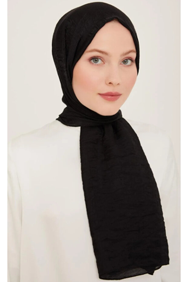 Trend Dama Şal 2 -3493 Siyah - 1