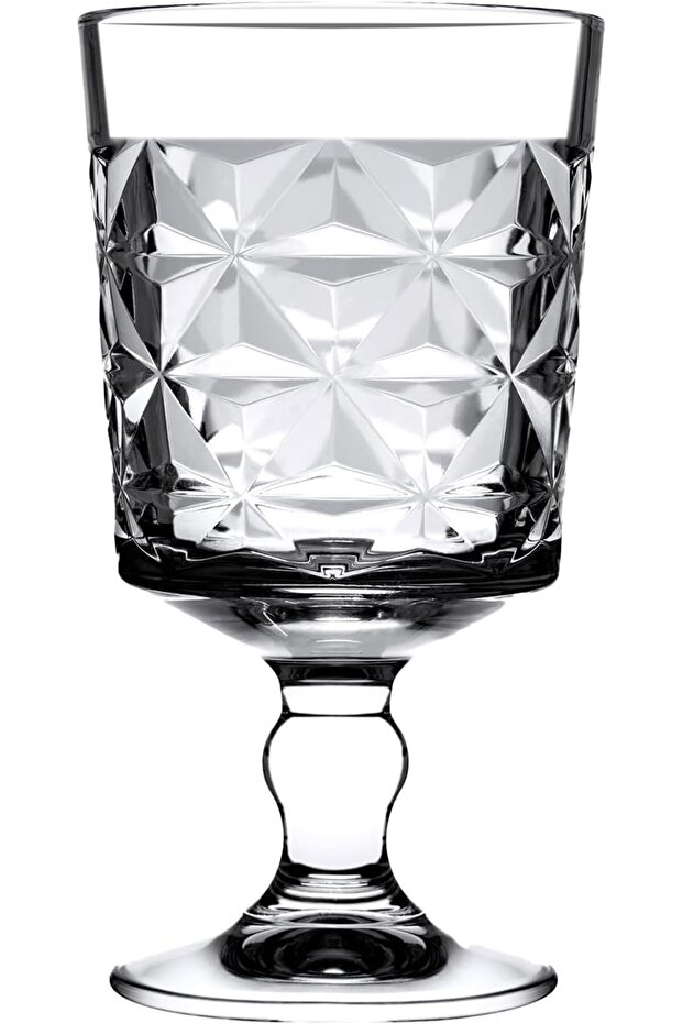 PAŞABAHÇE 1204313 Estrella Stemware Water Glass 4-Pieces, 340 cc Capacity