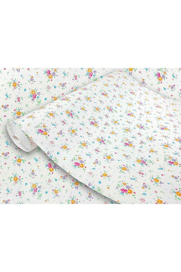 276-0193 Minik Çiçekli Dekoratif Kendinden Yapışkanlı Folyo ( 45 cm x 2 mt ) - 3