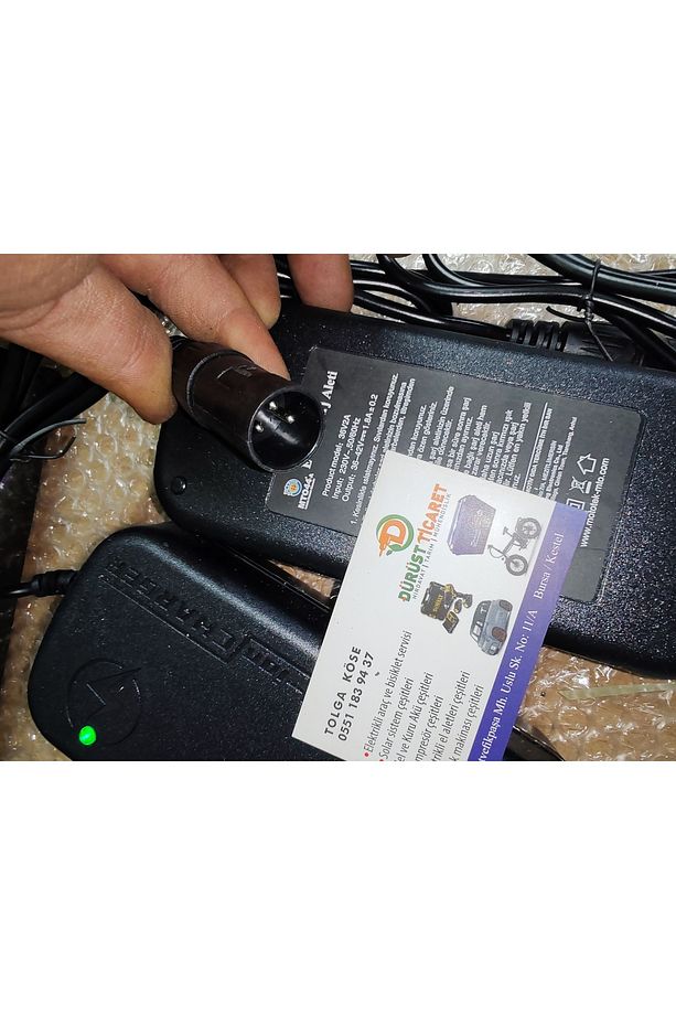Elektrikli bisiklet şarj aleti 36volt şarj aleti 2 amper 42 volt 2 amper - 1
