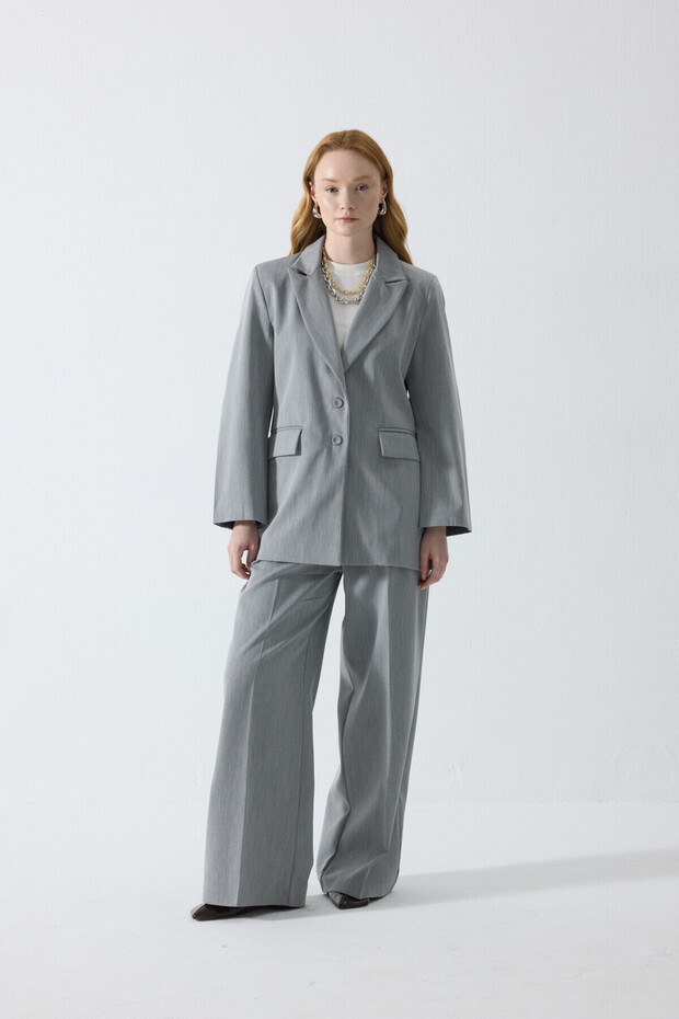 Gri Tailoring Blazer - 3