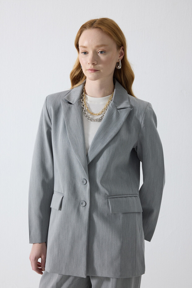 Gri Tailoring Blazer - 2