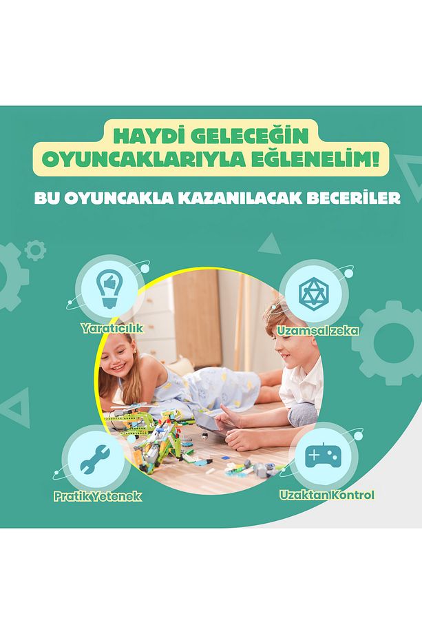 Robot Master Standard 370 Parça 100+ Model Robot Kodlama Seti 6+ Yaş - 5