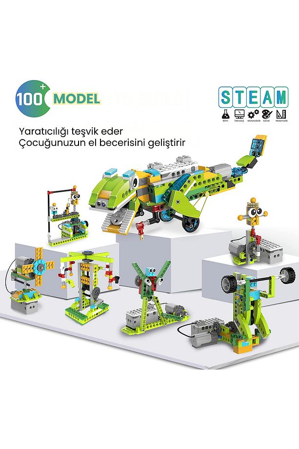 Robot Master Standard 370 Parça 100+ Model Robot Kodlama Seti 6+ Yaş - 6