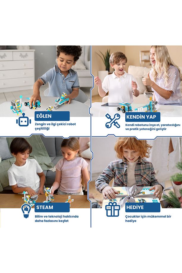 Smart Robot Standard 300 Parça 72+ Model - 9