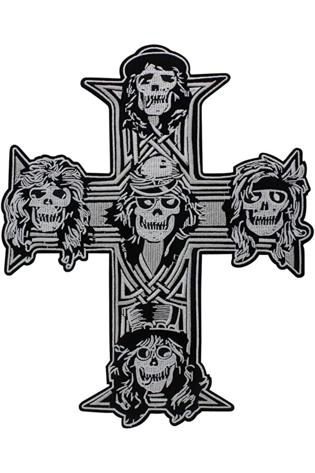 رقعة/ملصق جوتك سكيليت جنز آند روزيز - 1