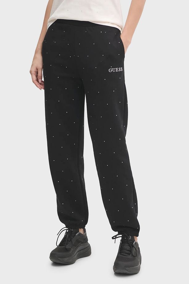 Rhinestones Relaxed Fit Tamamı Taşlı Jogger Pantolon V5RB08KCLJ0 PANTOLON V5RB08 KCLJ0 J - 1