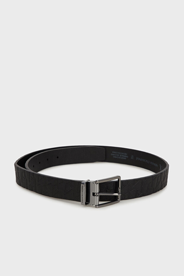 Embossed Logo Printed Belt Men's Belt Xm000677 Af12133 Uc001