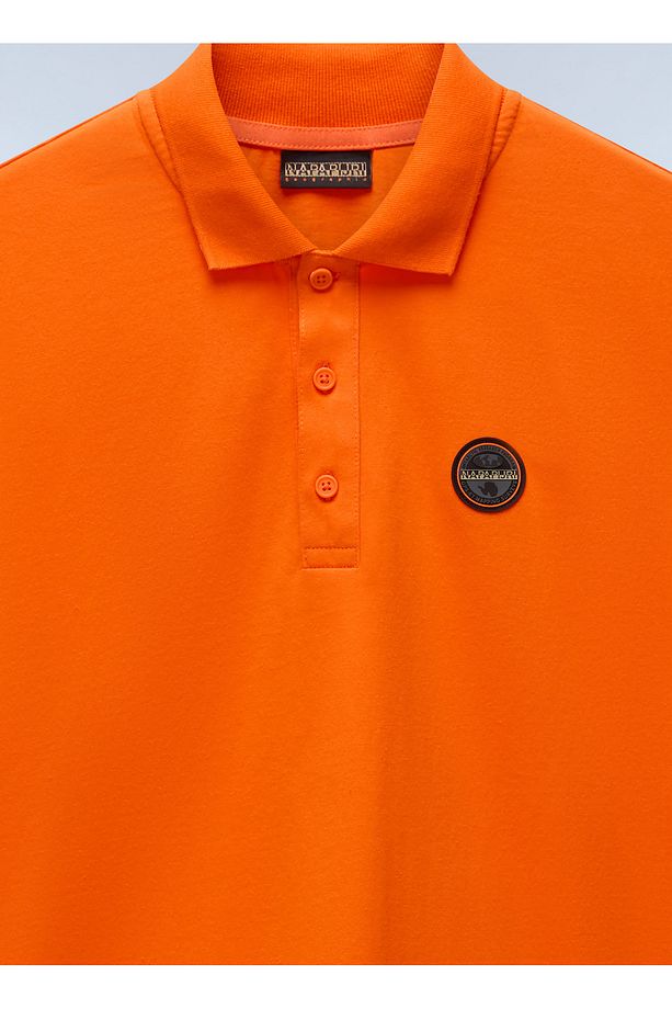 NP0A4IDAA001-E-BADGE SUM Turuncu Relaxed Erkek T-Shirt - 5