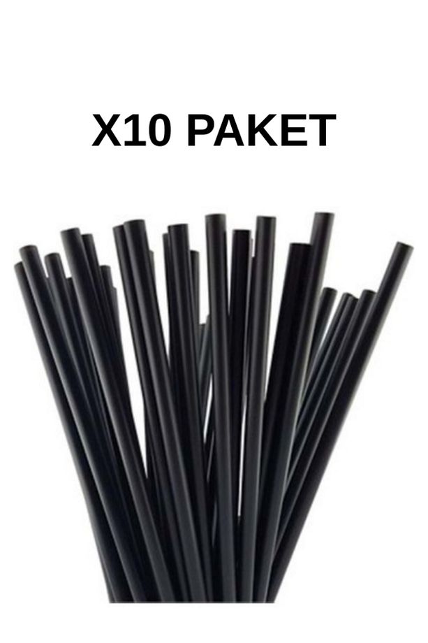 SİYAH FROZAN PİPET 10 PAKET 1000 ADET - 1