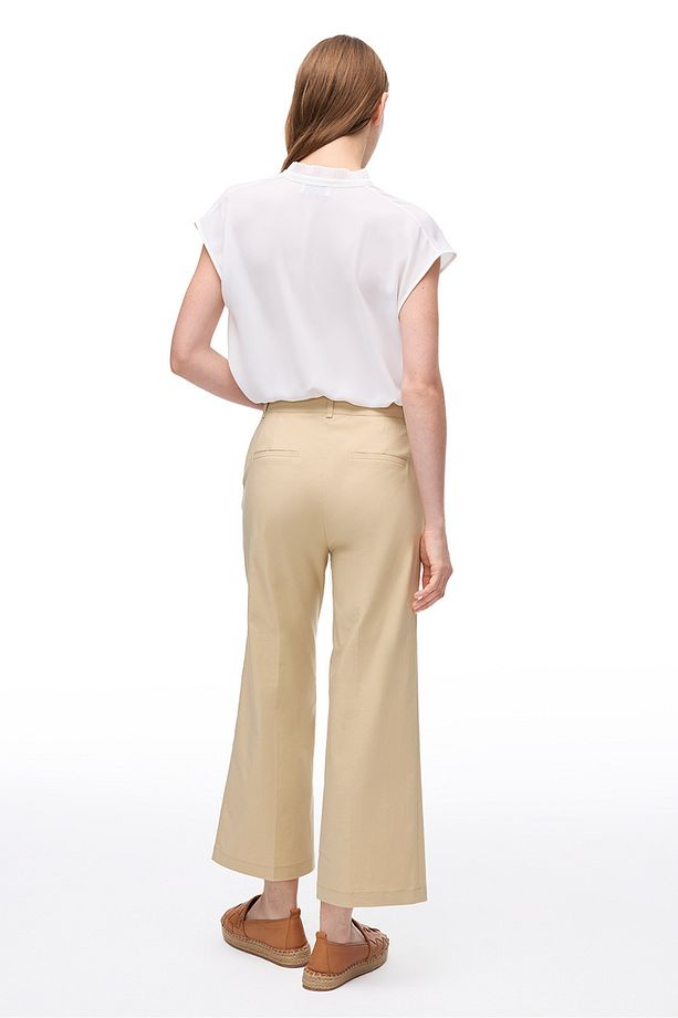 Açık Devetüyü Ginas Regular Fit Yüksek Bel Pantolon - 4
