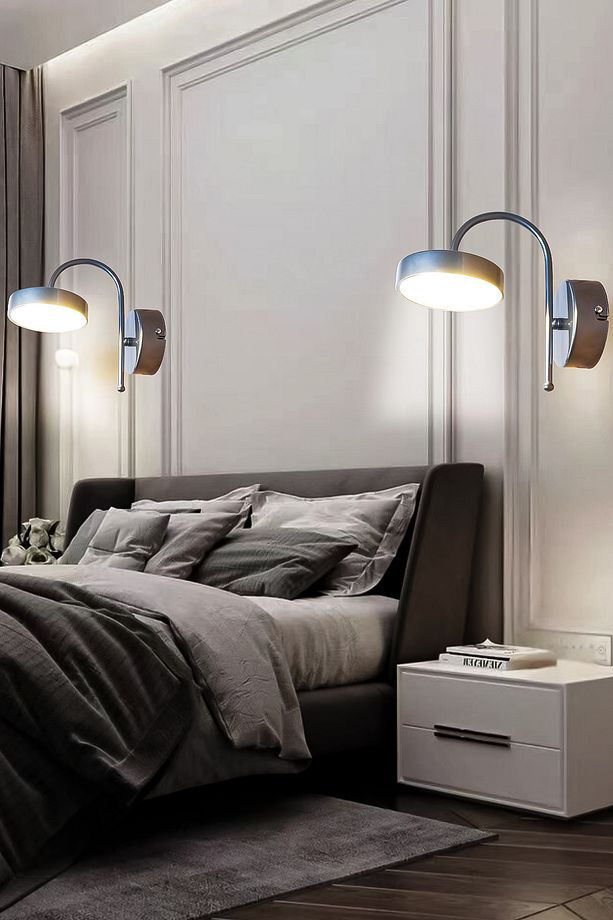 Tores Modern Tasarım Led Aplik Gün Işığı Enerji Tasarruflu Duvar Aplik Mutfak Yatak Odası Cafe - 2