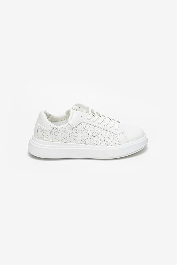 Low Top Lace Up Lth Perf Mono Erkek Sneaker - 1