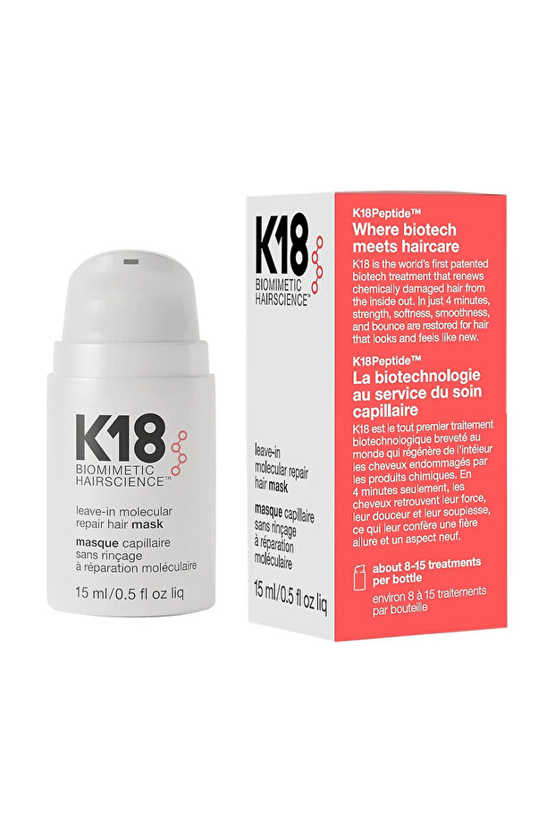 Leave-In Molecular Repair Hair Mask - Hair Care Mask 15 ml