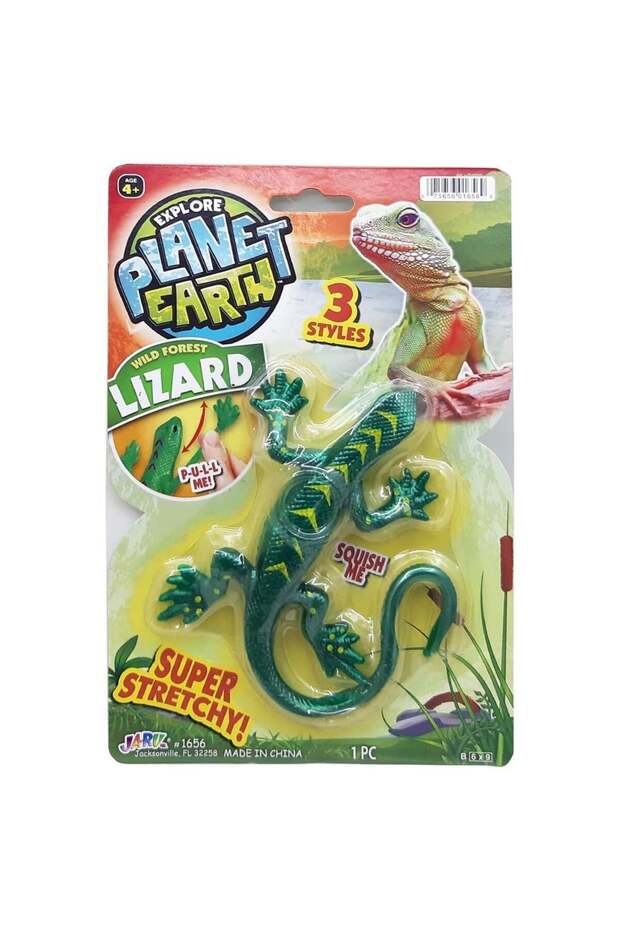 Oyuncak Böcekler Planet Earth Vahşi Orman Kertenkelesi - Yeşil - 2