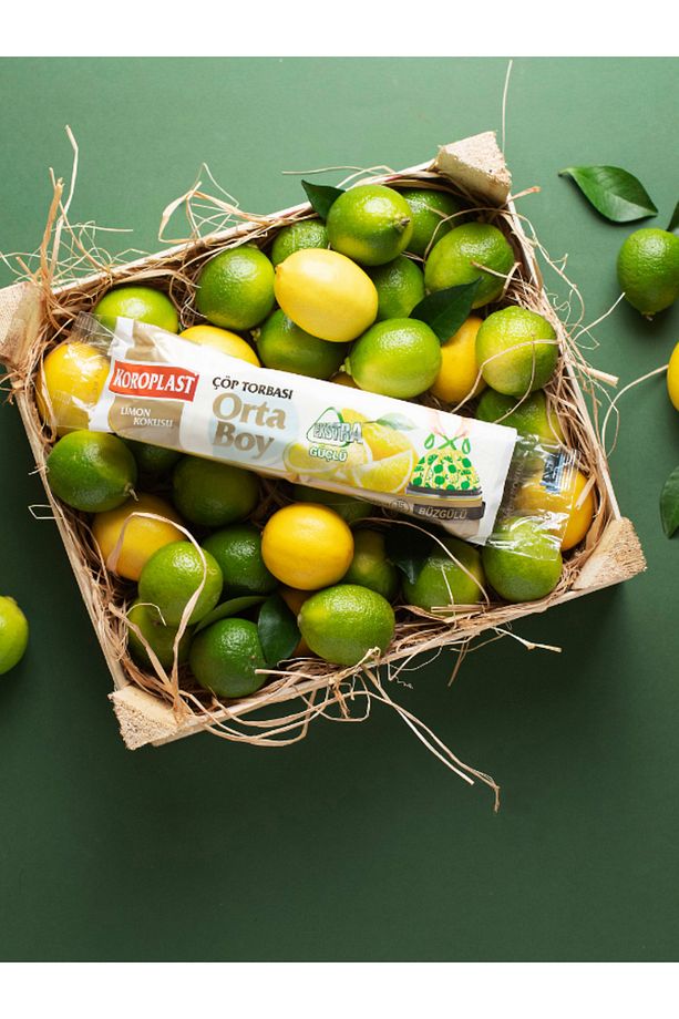 Koku Hapseden Limon Büzg. Orta Çöp Poşeti 15li X1 Adet Lavanta Orta Çöp Poşeti - 4