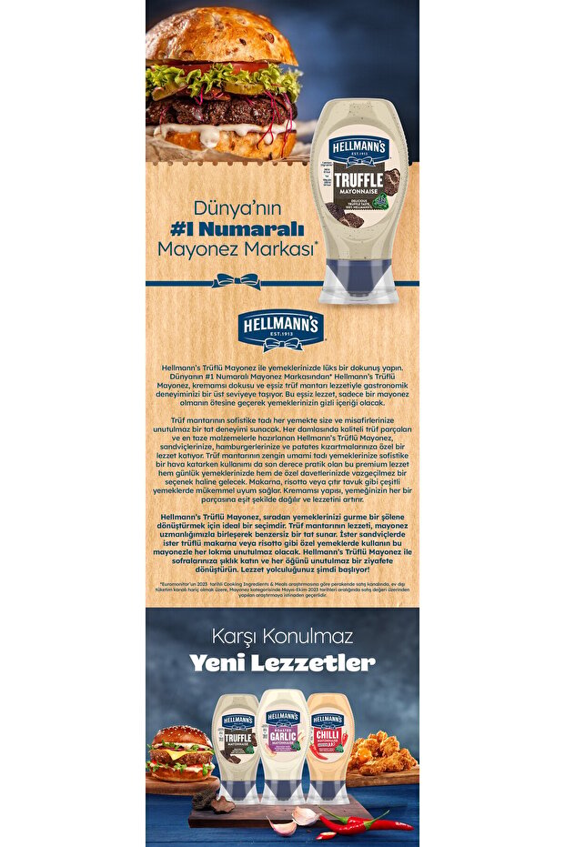 Trüflü Mayonez 235 Gr - 3