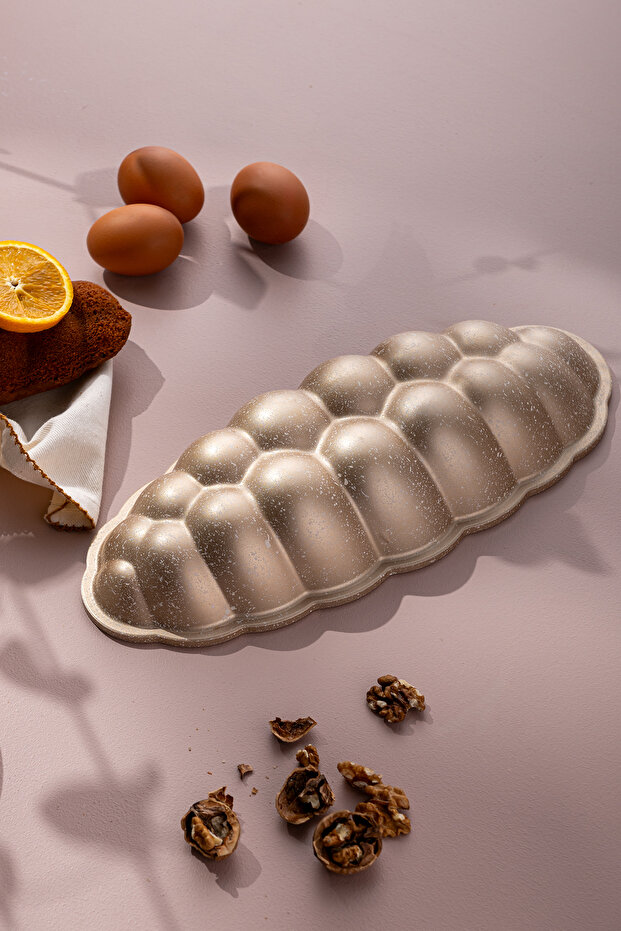 Pandispanya Kek Kalıbı Light Gold - 4