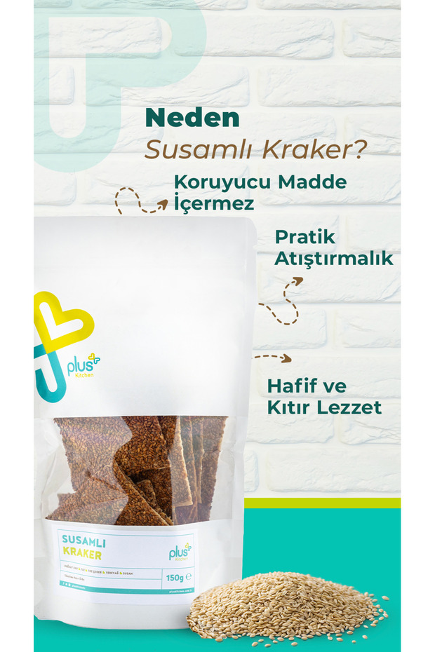 Susamlı Kraker 150 gr - 2