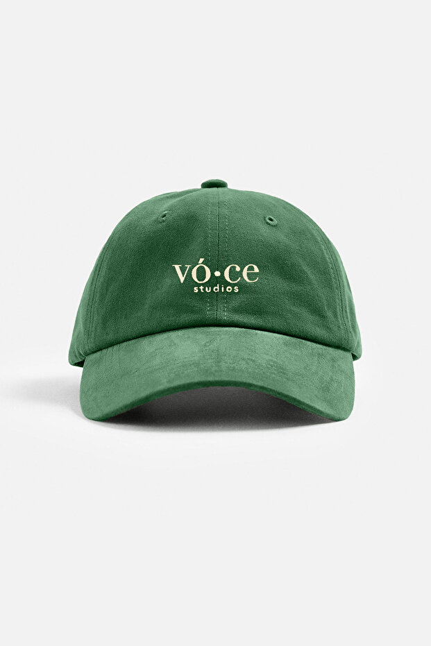 قبعة ذات تأثير أخضر باهت - 1