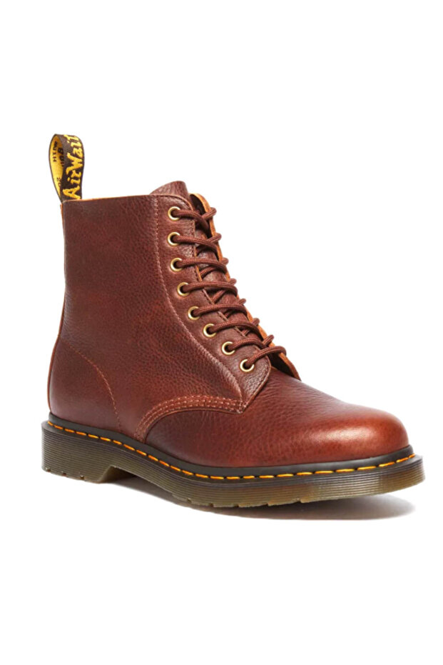 Dr. Martens 8 Eye Boot 1460 Pascal Unisex Combat Boots Brown - 3