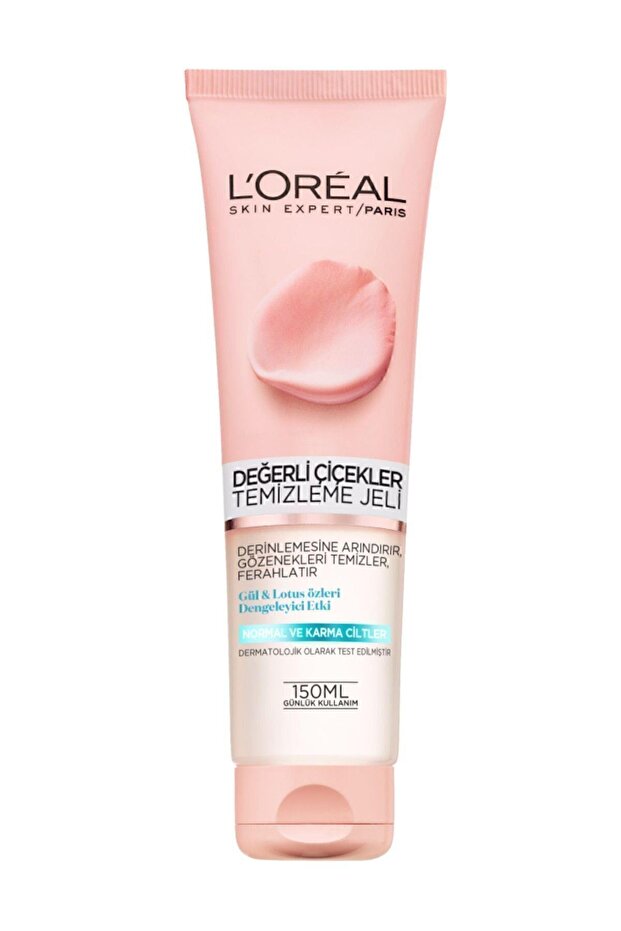 L'Oréal Paris Precious Flowers Cleansing Gel Normal and Mixed Skin 150 ml