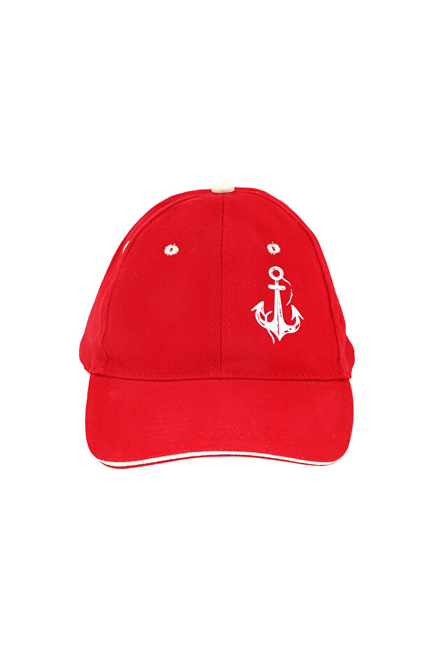Anchor Cap Red - 1