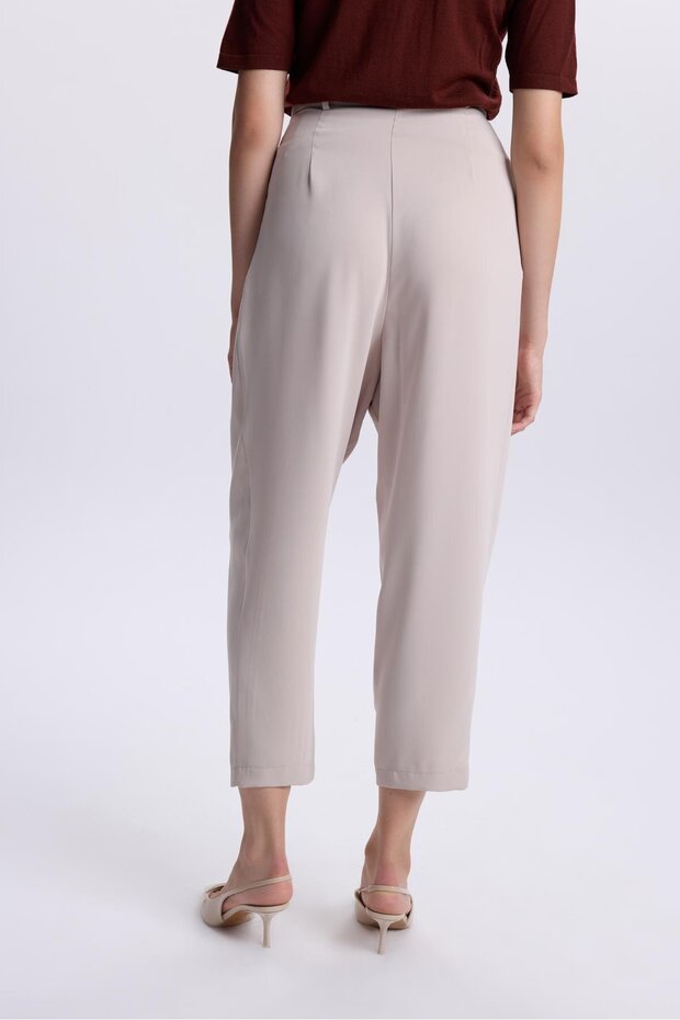 Bej Şalvar Pantolon P-0187K - 6