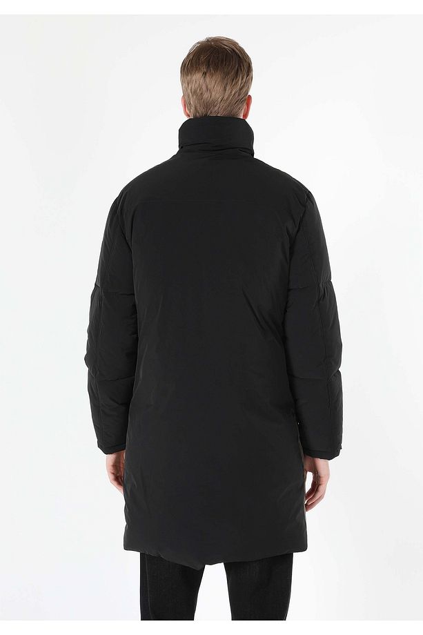 Regular Fit Erkek Yeşil Kaban - 2