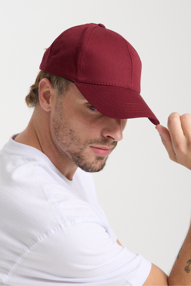 قبعة بيسبول أساسية قابلة للتعديل مع شريط فيلكرو في الخلف - 4