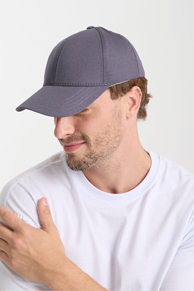 قبعة بيسبول أساسية قابلة للتعديل مع شريط فيلكرو في الخلف - 4